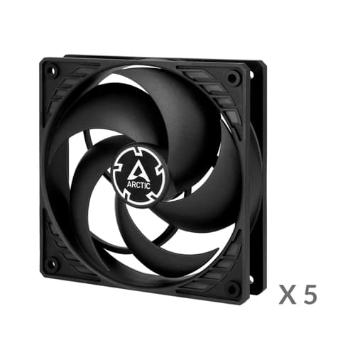 Arctic P12 Five Pack 120mm Cabinet Fan
